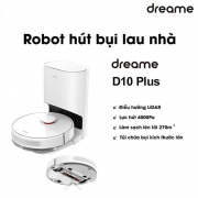 Robot hút bụi lau nhà Dreame D10 Plus thông minh